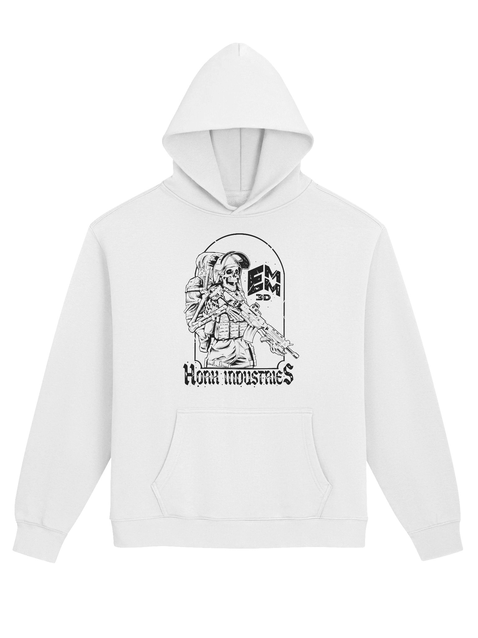 Giga Horker Hoodie Black Print product image (6)
