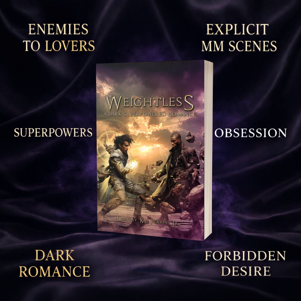 *Signed Copy* Weightless: A Dark Superpowered MM Romance product image (1)