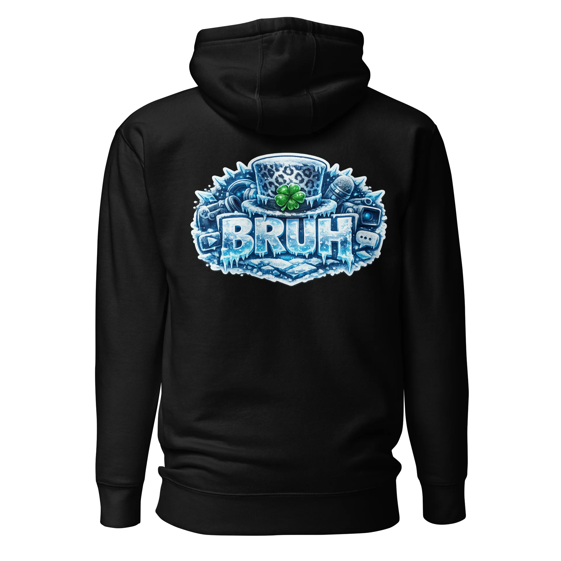 Bmoreinlife "Bruh" Frosted Hoodie product image (6)