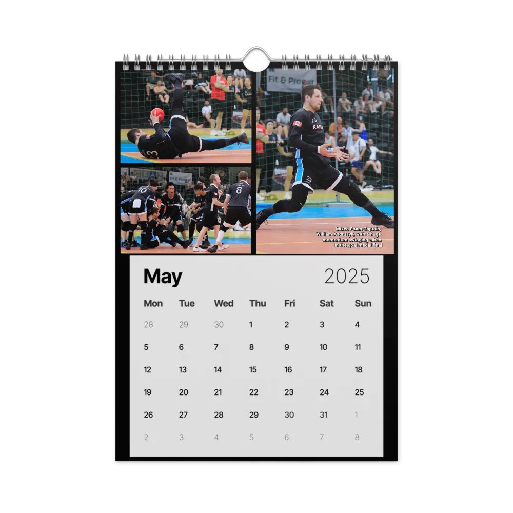 Team Canada Gold 2025 Calendar product image (10)