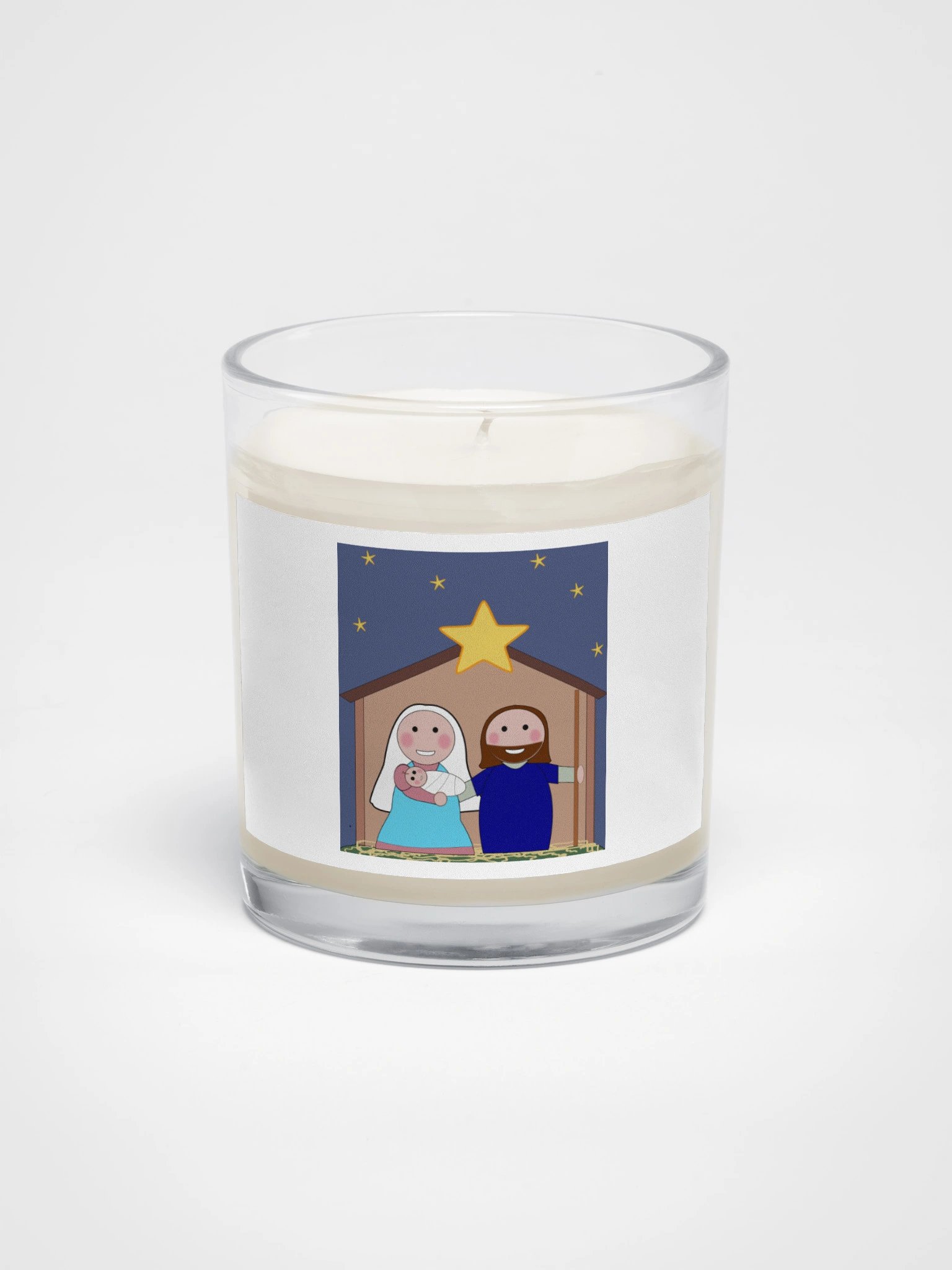 Nativity Scene Soy Wax Candle product image (1)