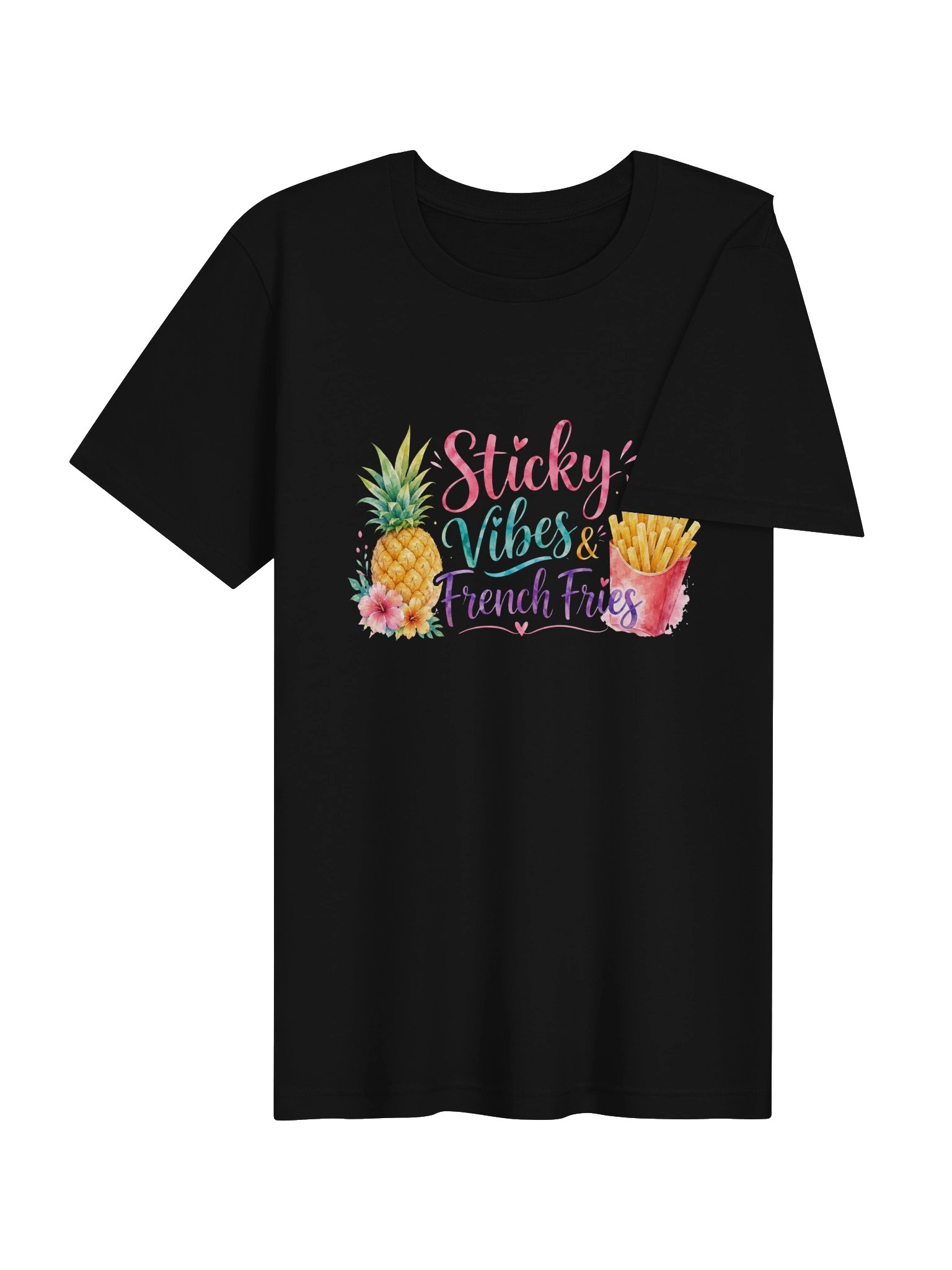 Sticky Vibes & French Fries IVF T-Shirt product image (9)