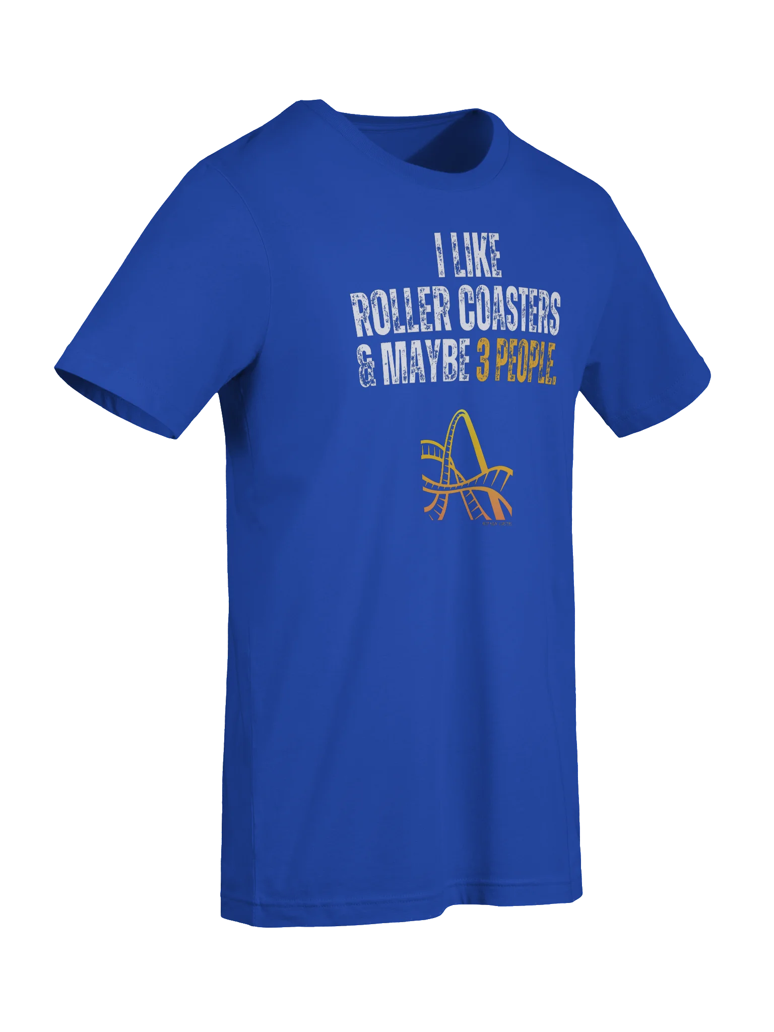 I Like Roller Coasters & Maybe 3 People Tee product image (44)