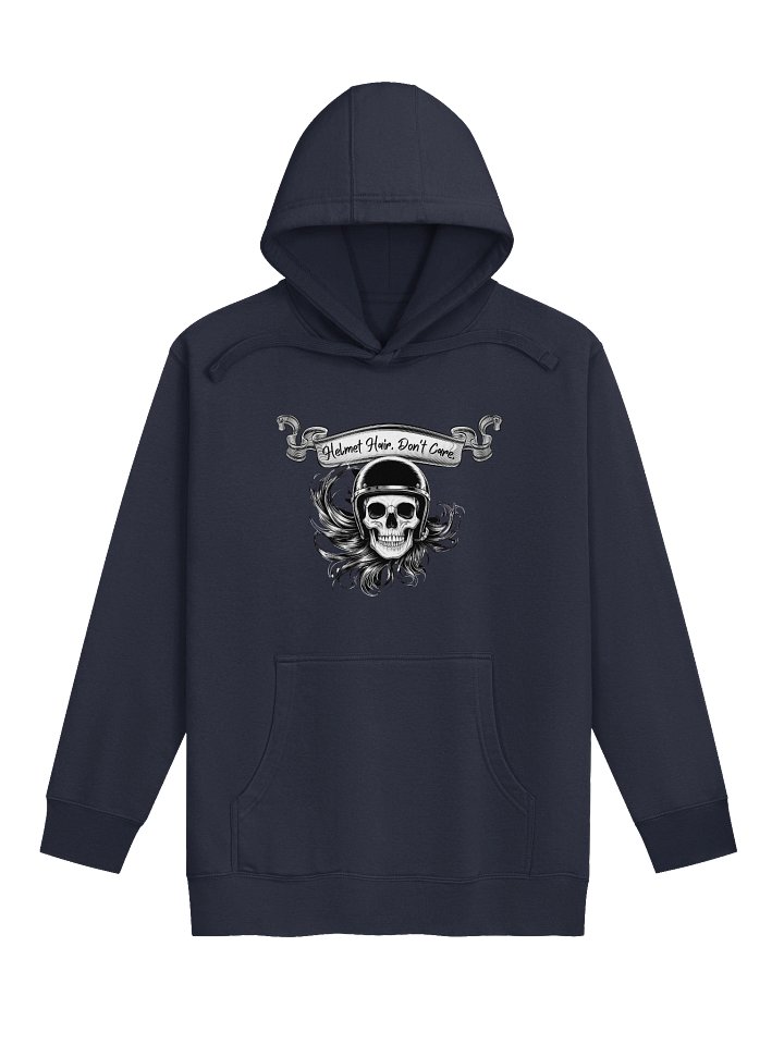 Helmet Hair, Don't Care Hoodie product image (1)