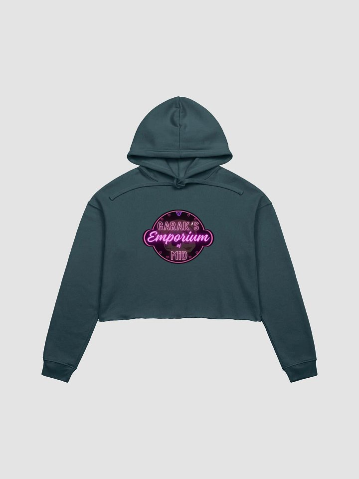 The Emporium Crop Top Fleece Hoodie product image (1)
