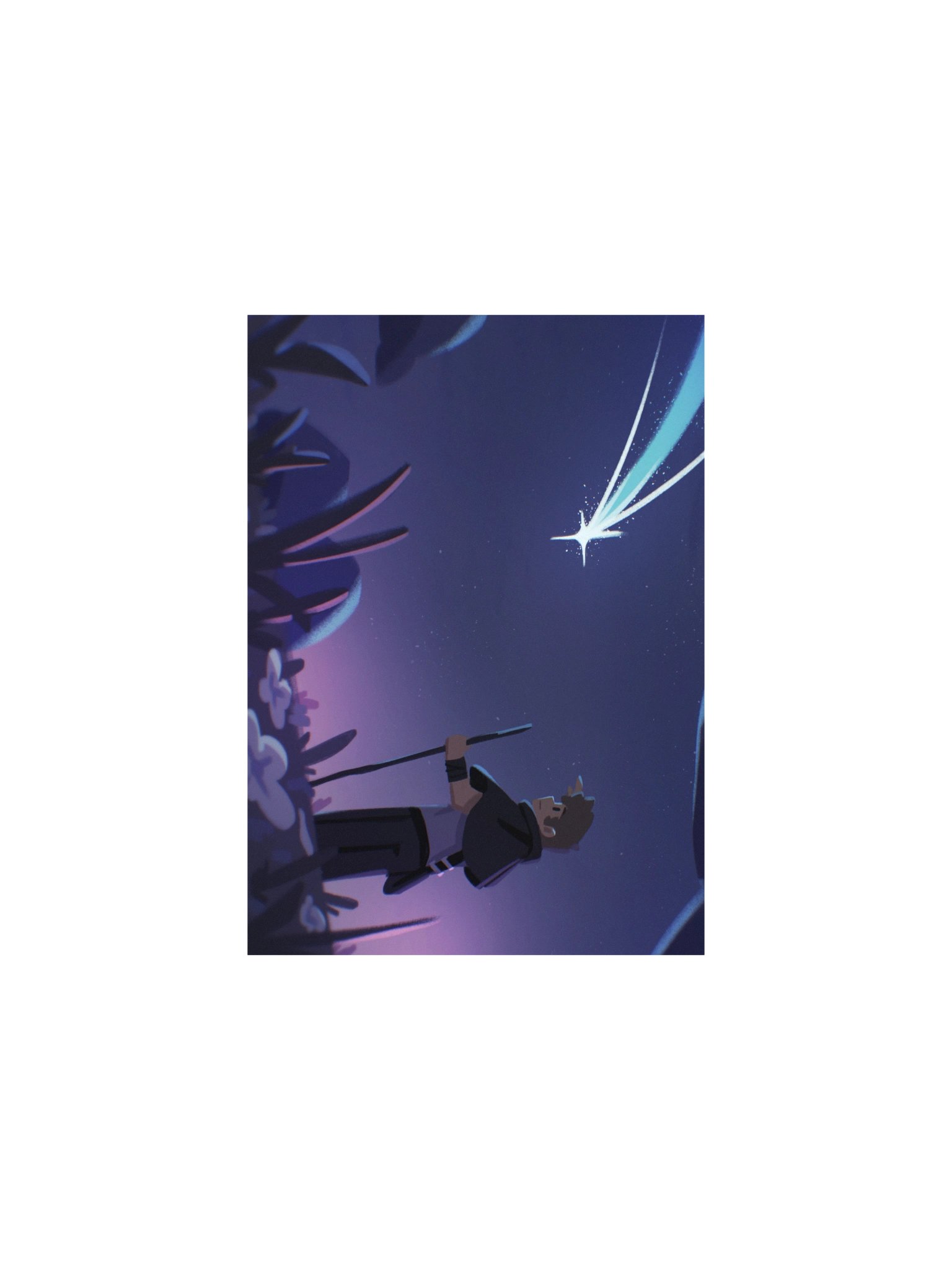A Caster's Journey Mini Print product image (1)