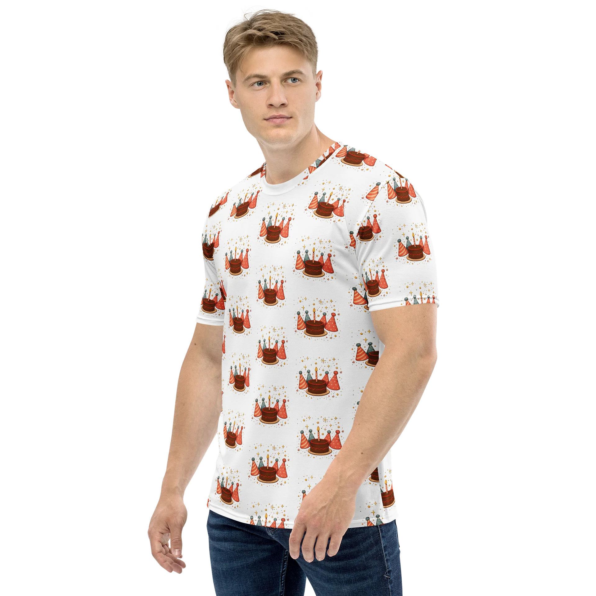 Cat brigade Birthday All-Over Tee product image (3)