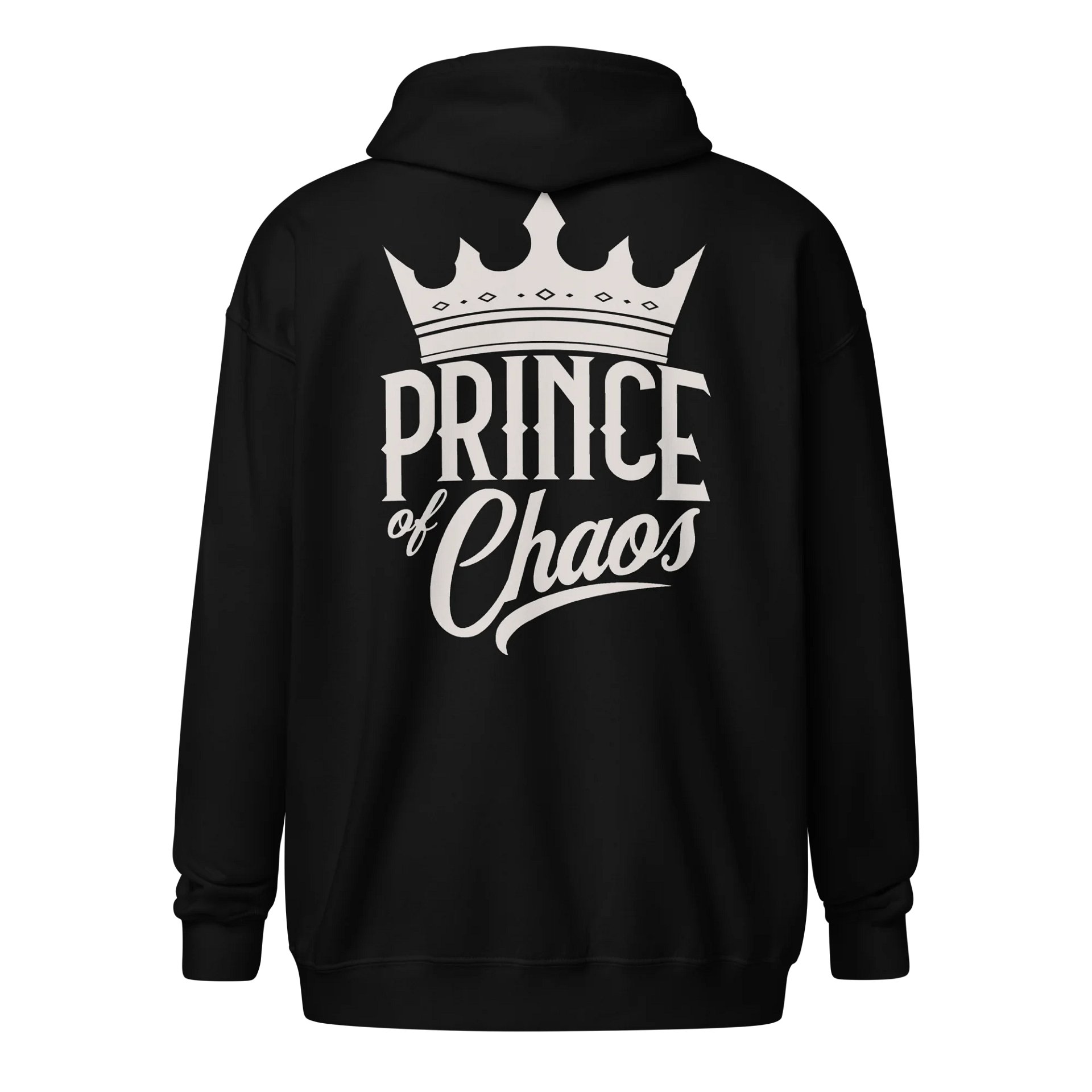 Prince of Chaos Zippered Hoodie product image (2)