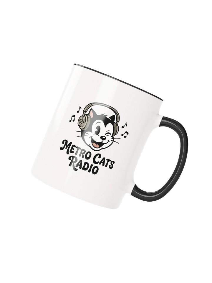 Metro Cats Radio Bicolor Mug product image (6)