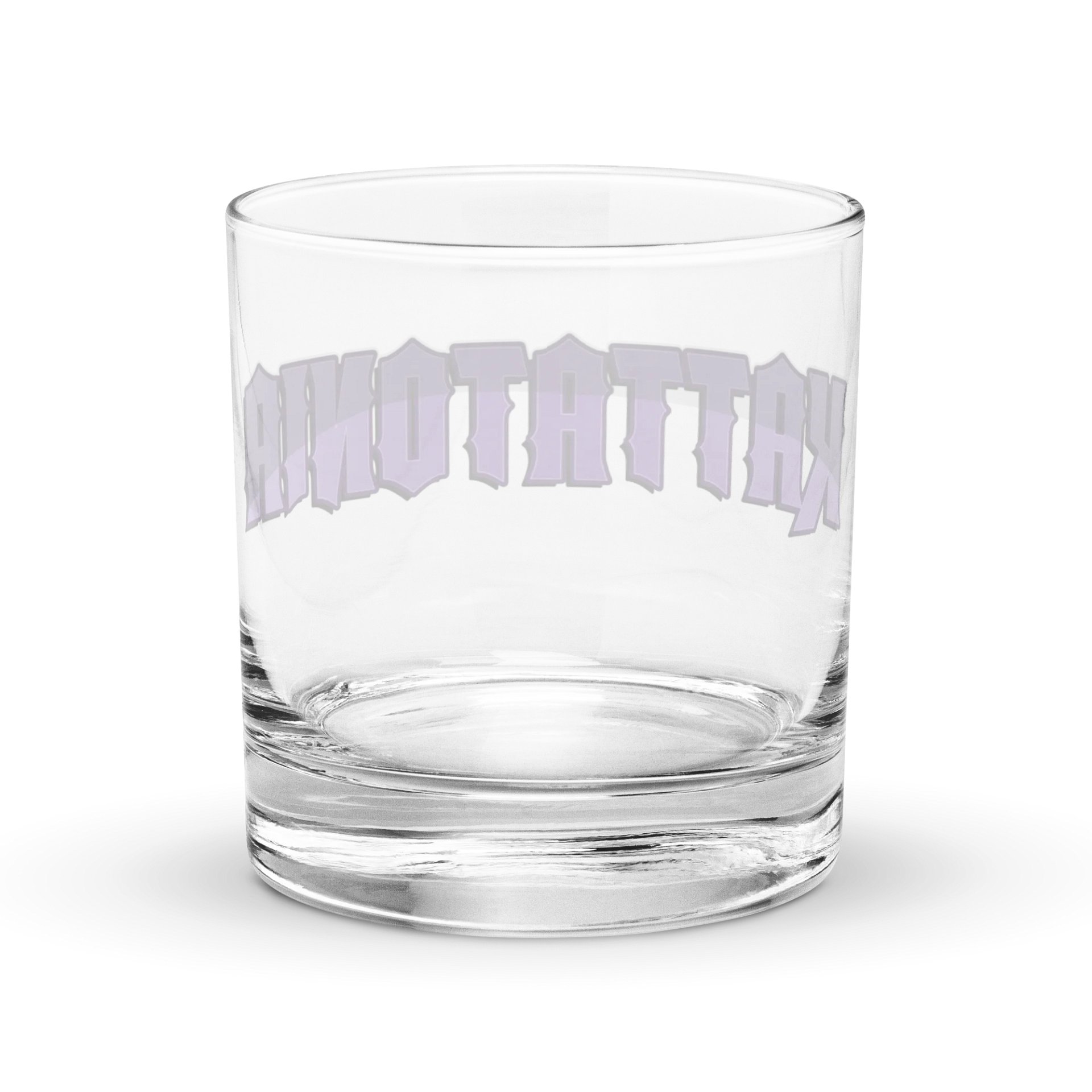 Kattatonia Name Rocks Glass product image (4)
