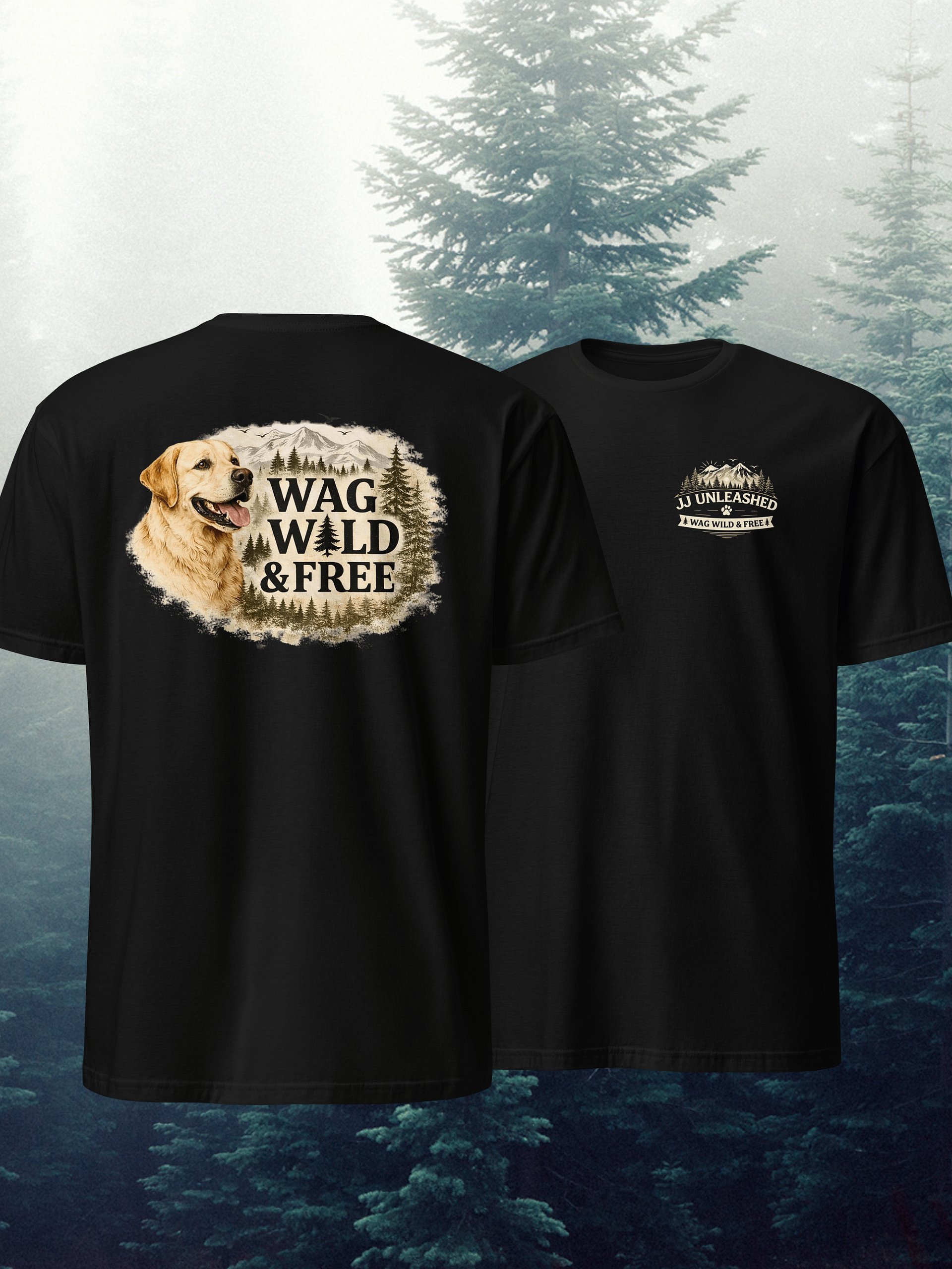 Wag Wild & Free – Signature Tee product image (1)