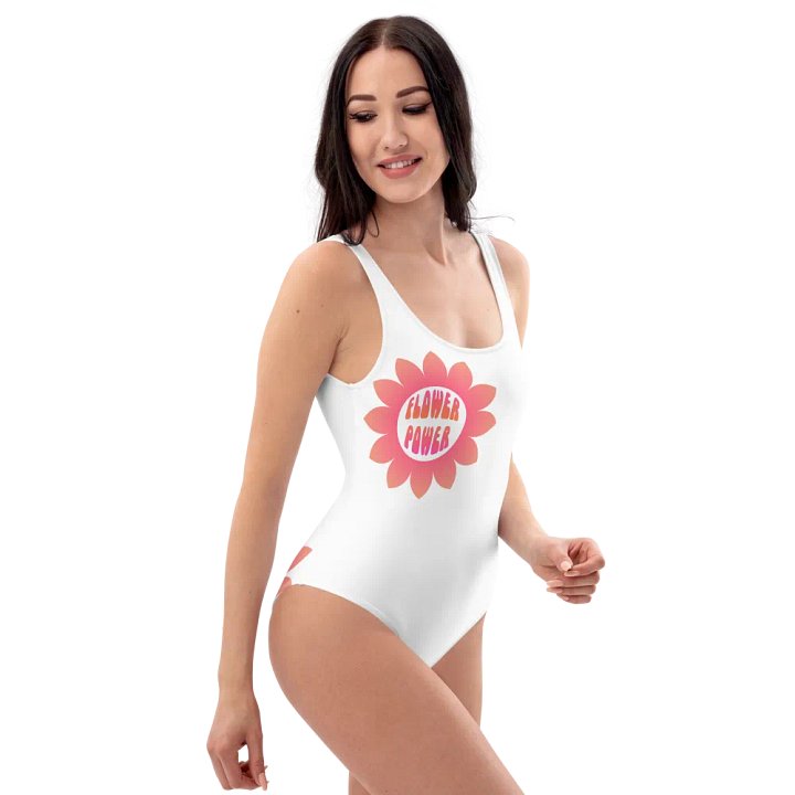 Coral Flower Power Swimsuit product image (1)