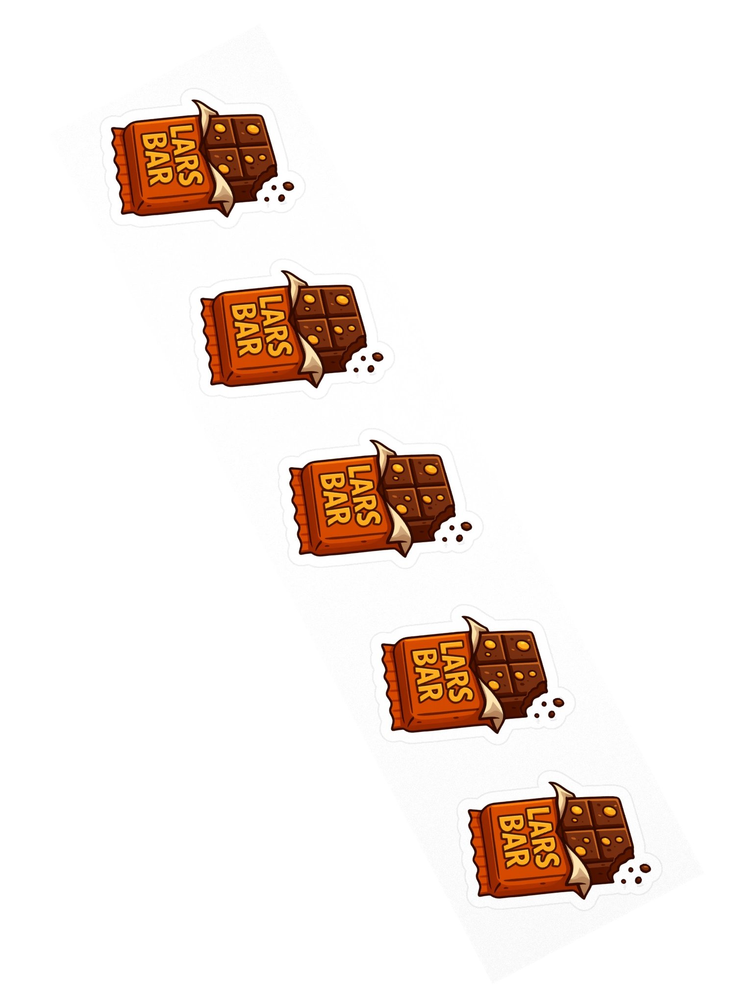 Lars Bar Illustrated Sticker Set product image (2)