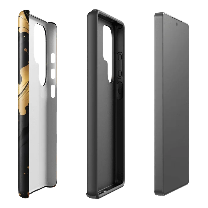 Tough Case for Samsung – Mystic Gold Flow product image (47)
