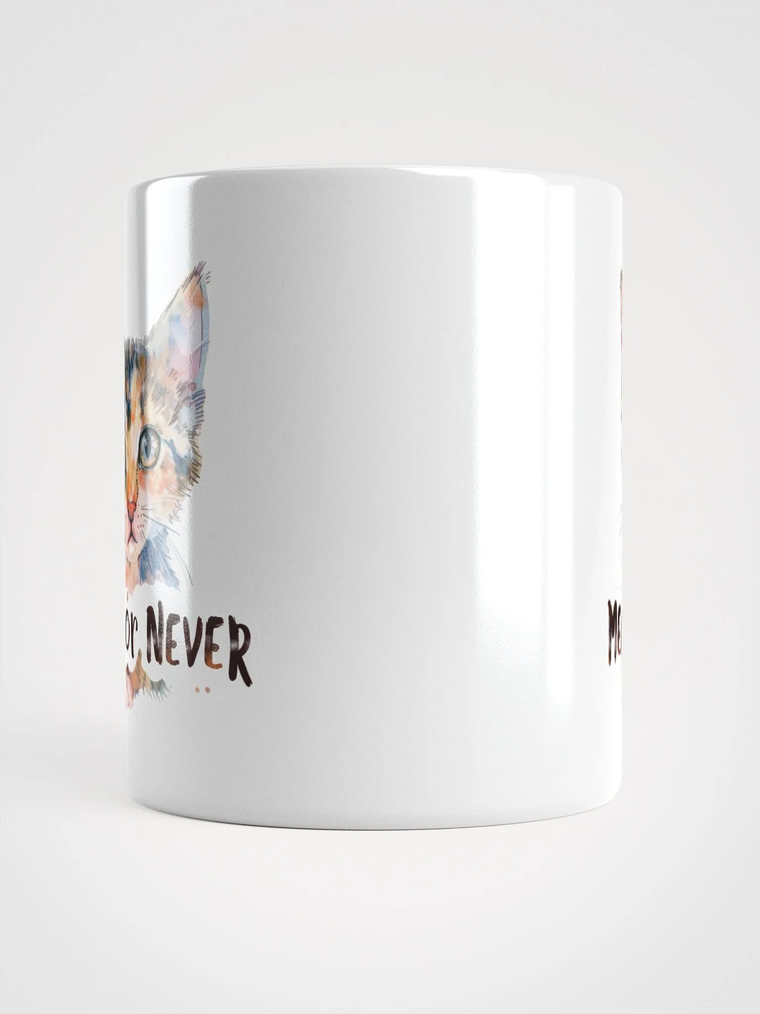 Meow or Never Kitten Mug product image (3)