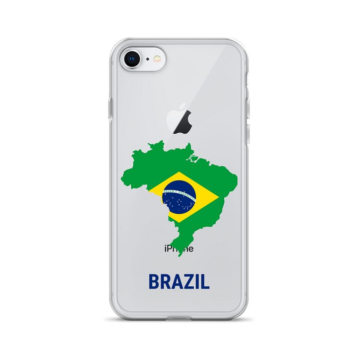 Brazil 2026 World Cup Flag iPhone Tough Case - Brazil Soccer Phone Cover - Dual Layer Protective Case product image (1)