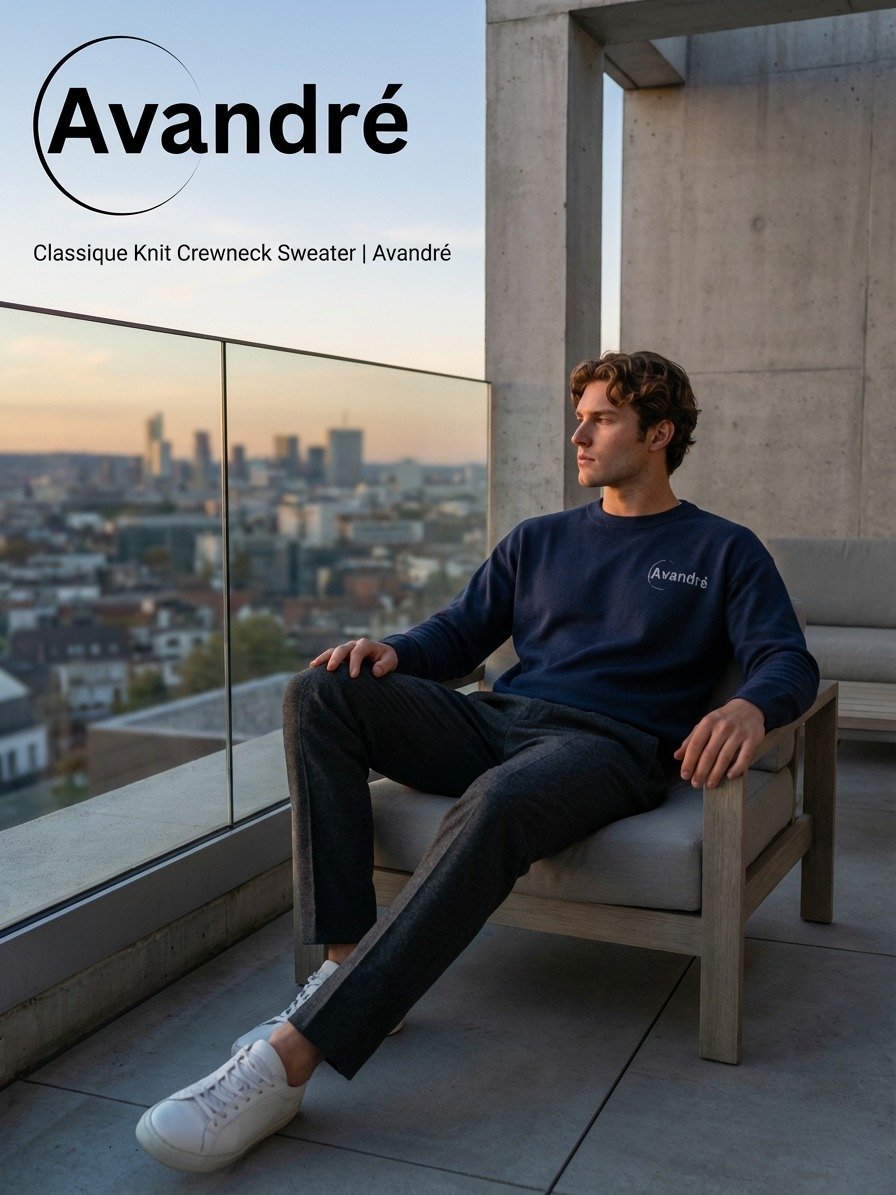 Classique Knit Crewneck Sweater product image (5)