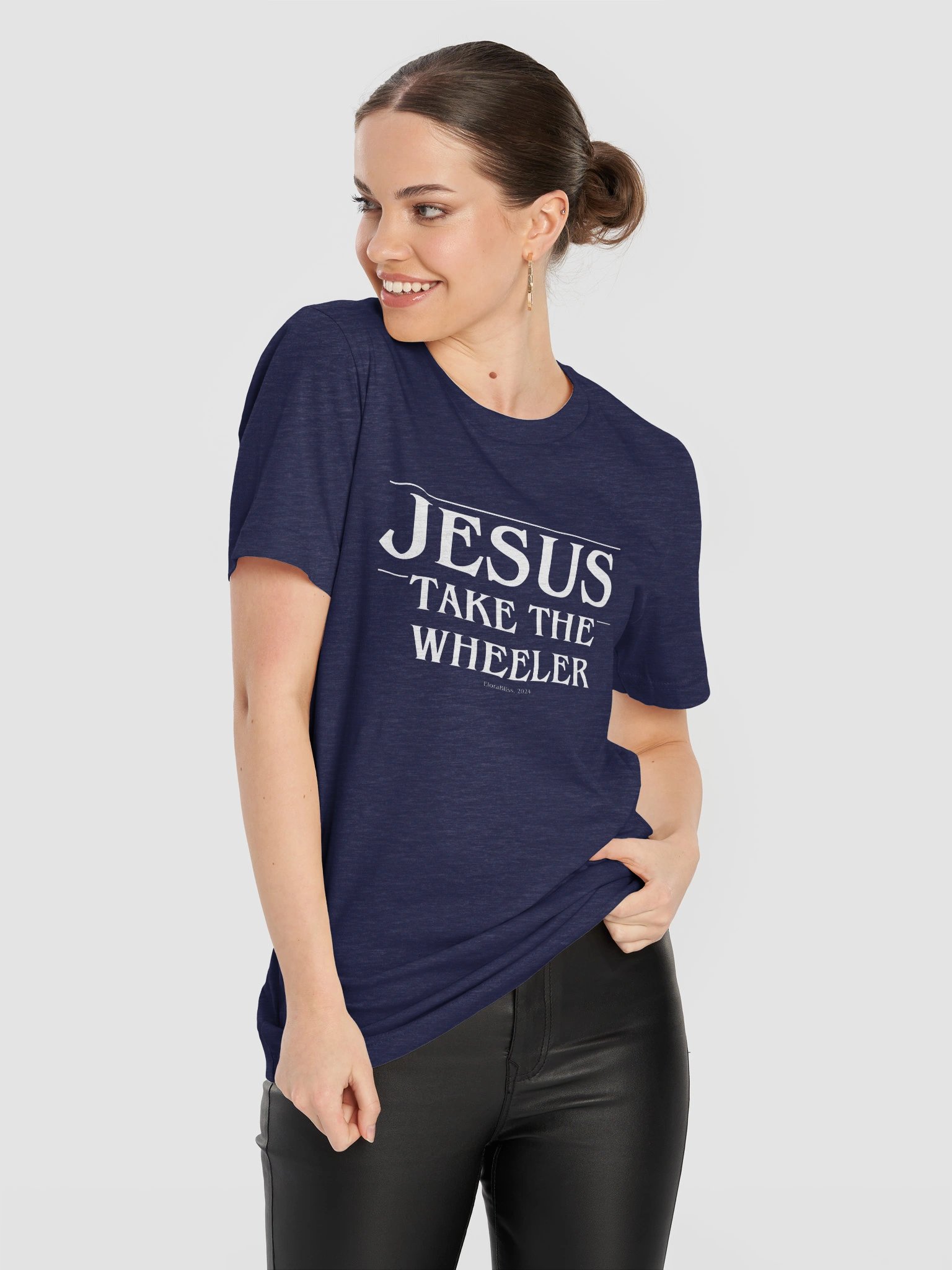 Nancy Take The Wheeler Tee - Navy (White) product image (11)