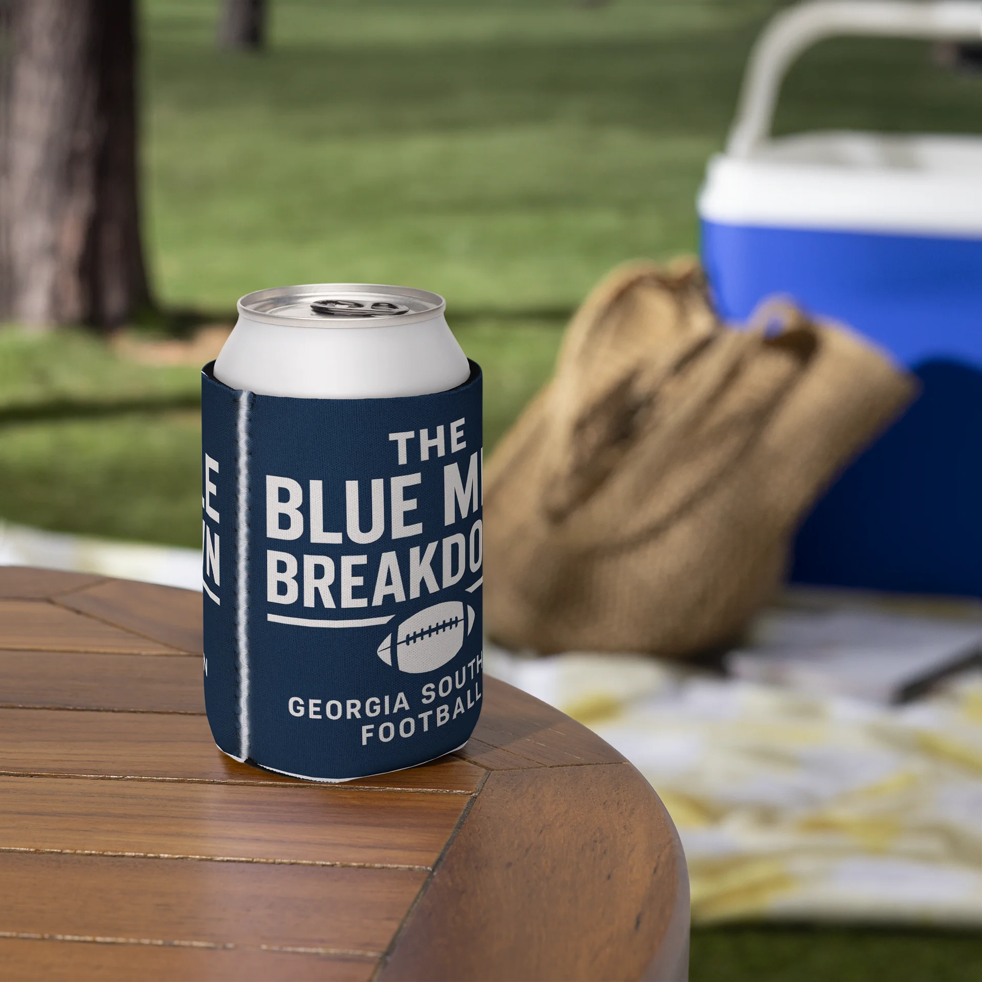 The Blue Mile Breakdown Cloth Koozie product image (5)