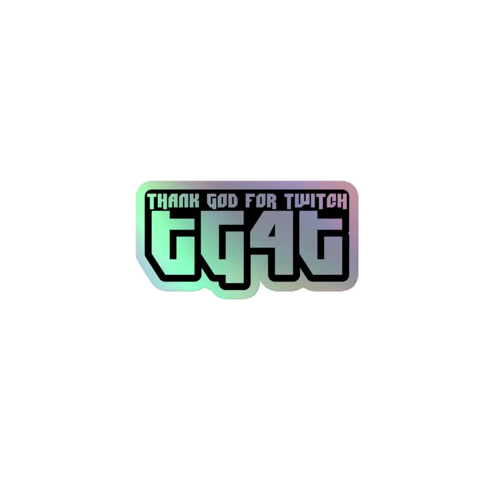TG4T Holographic Sticker Sheet product image (1)