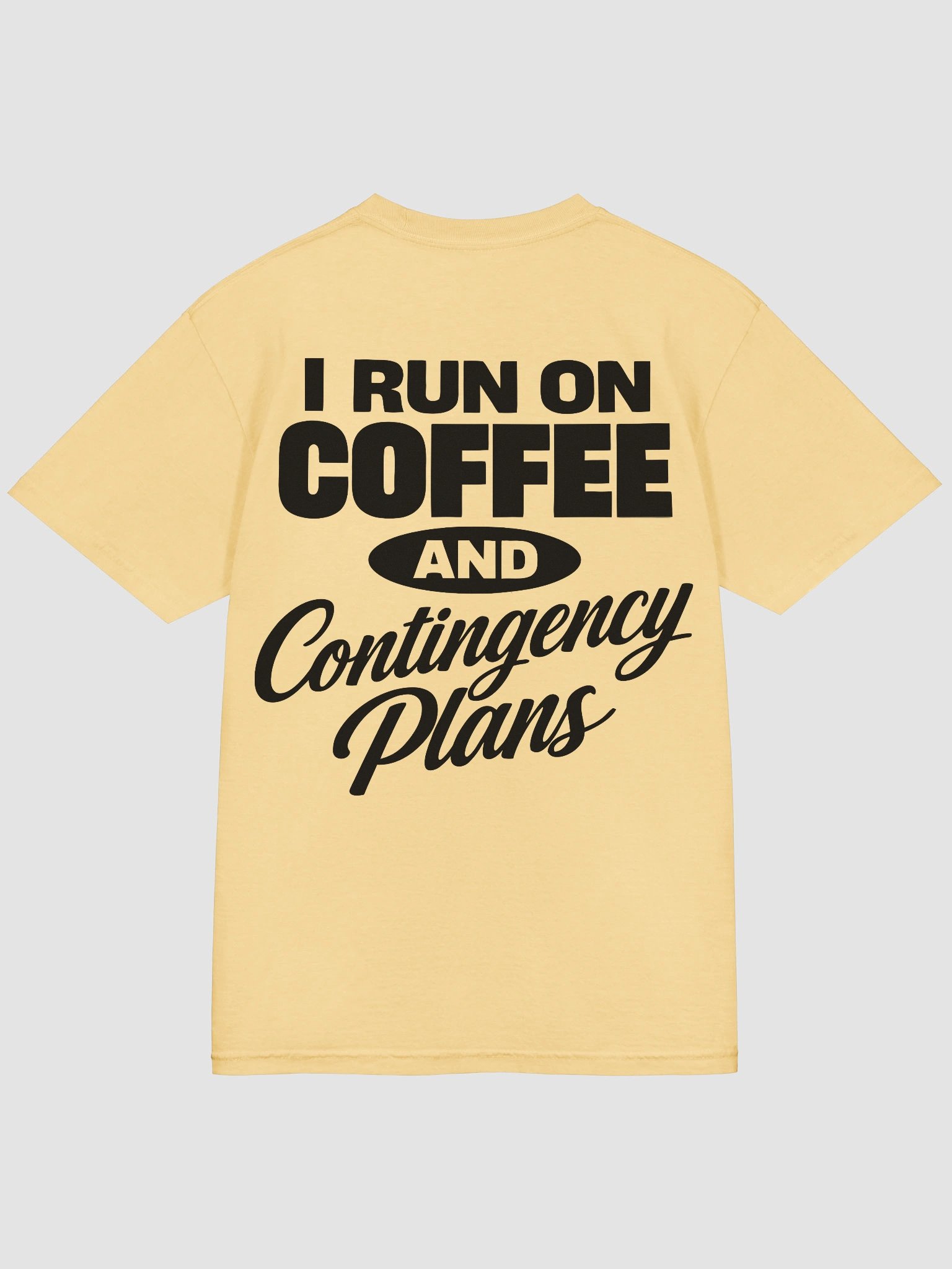 Team T-Shirt - Coffee (Yellow) product image (4)