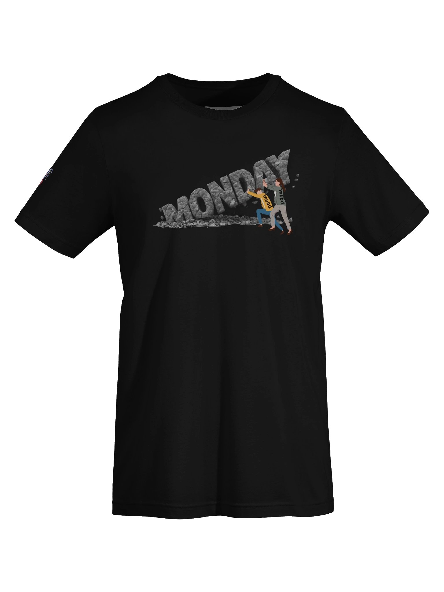 Monday Mood hard mode funny unisex Graphic T-Shirt product image (9)