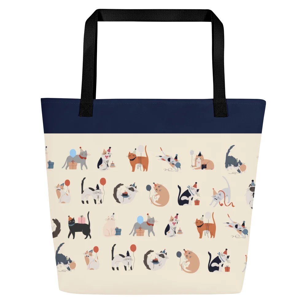 Clowder Carry Tote Bag - 100% polyester product image (1)