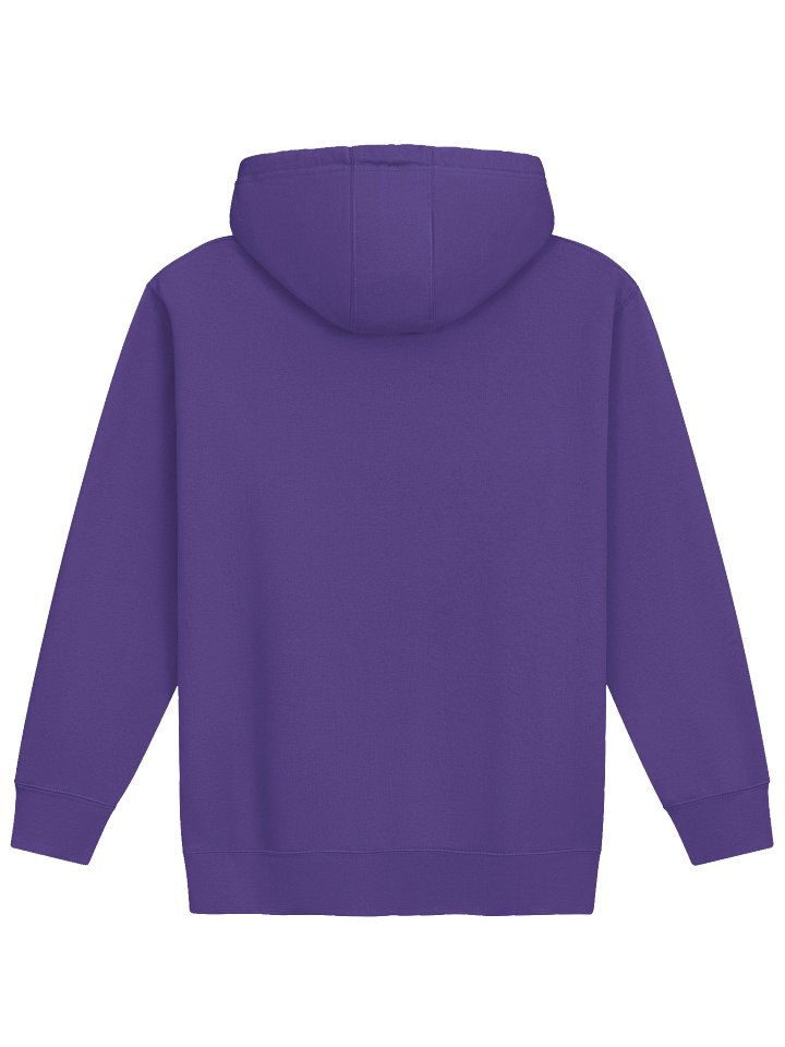 Adult/Teen Hoodie - Cotton - Horizontal Logo - Rainbow & White product image (2)