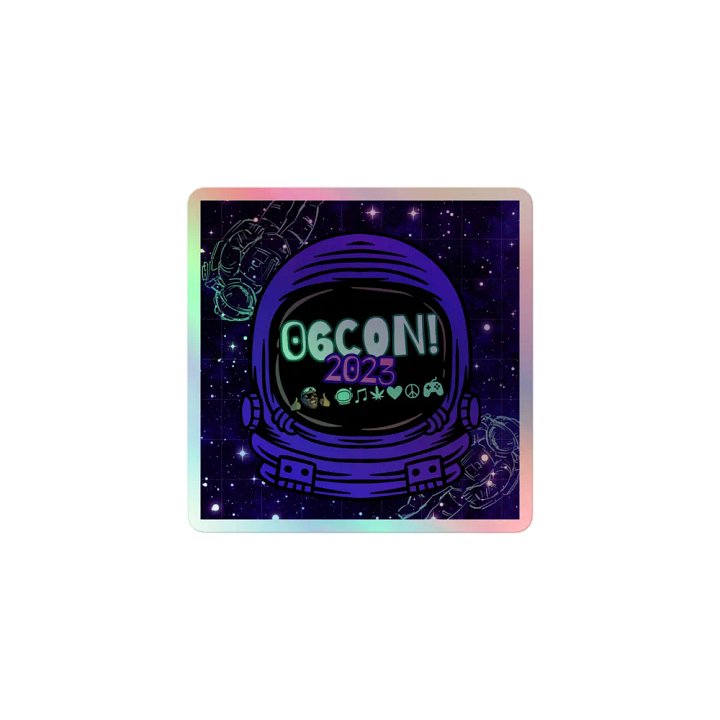 06CON EXCLUSIVE HOLO STICKER product image (1)