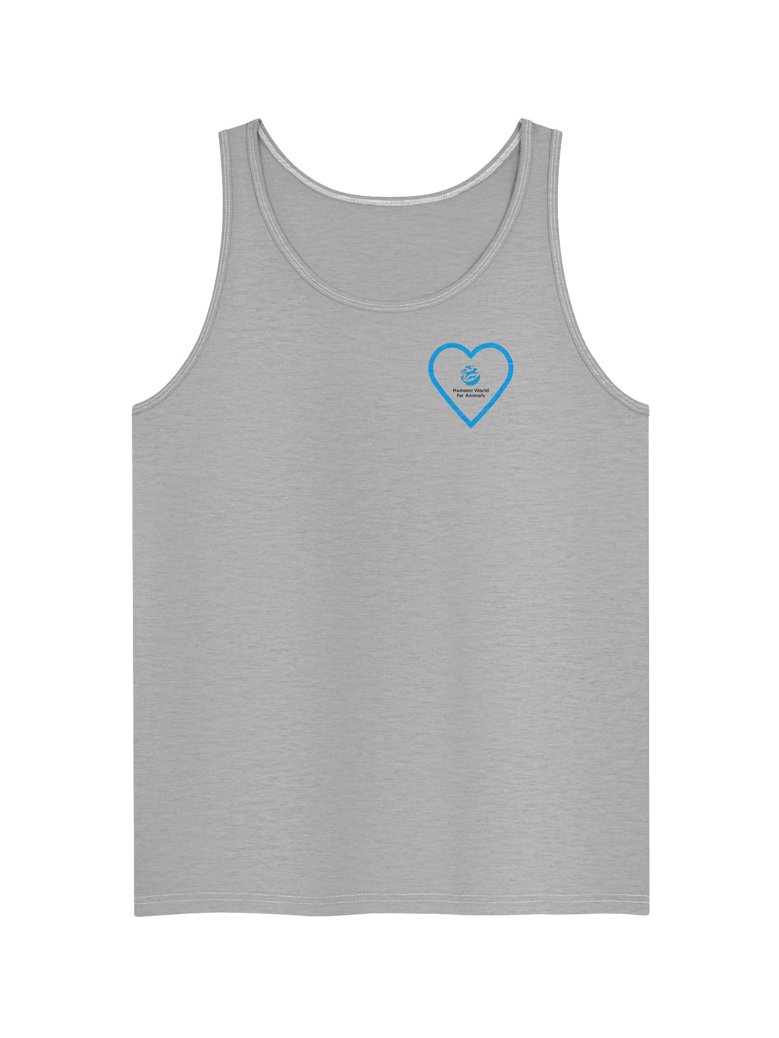 Humane World for Animals - Heart logo - Tank top product image (1)