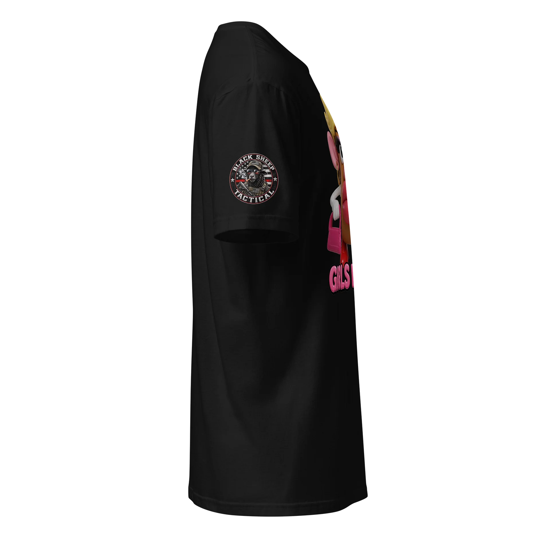 Black unisex soft style Gildan MS potato product image (4)