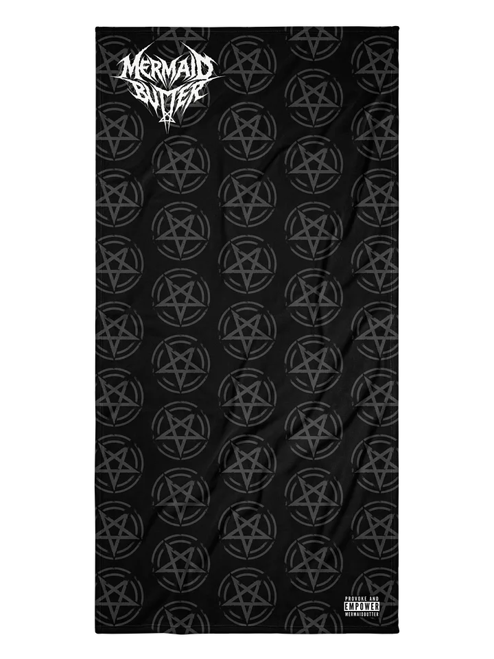 Dark Pentagram Beach Towel product image (2)