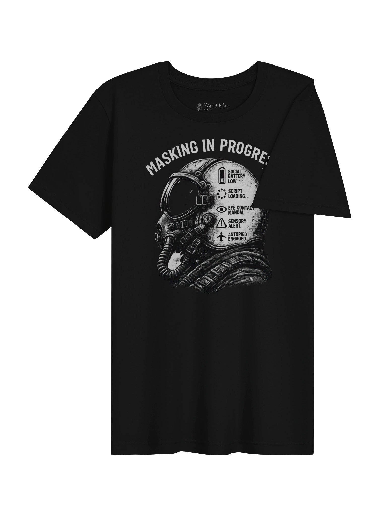 Masking in Progress- Dark Color Tee product image (4)