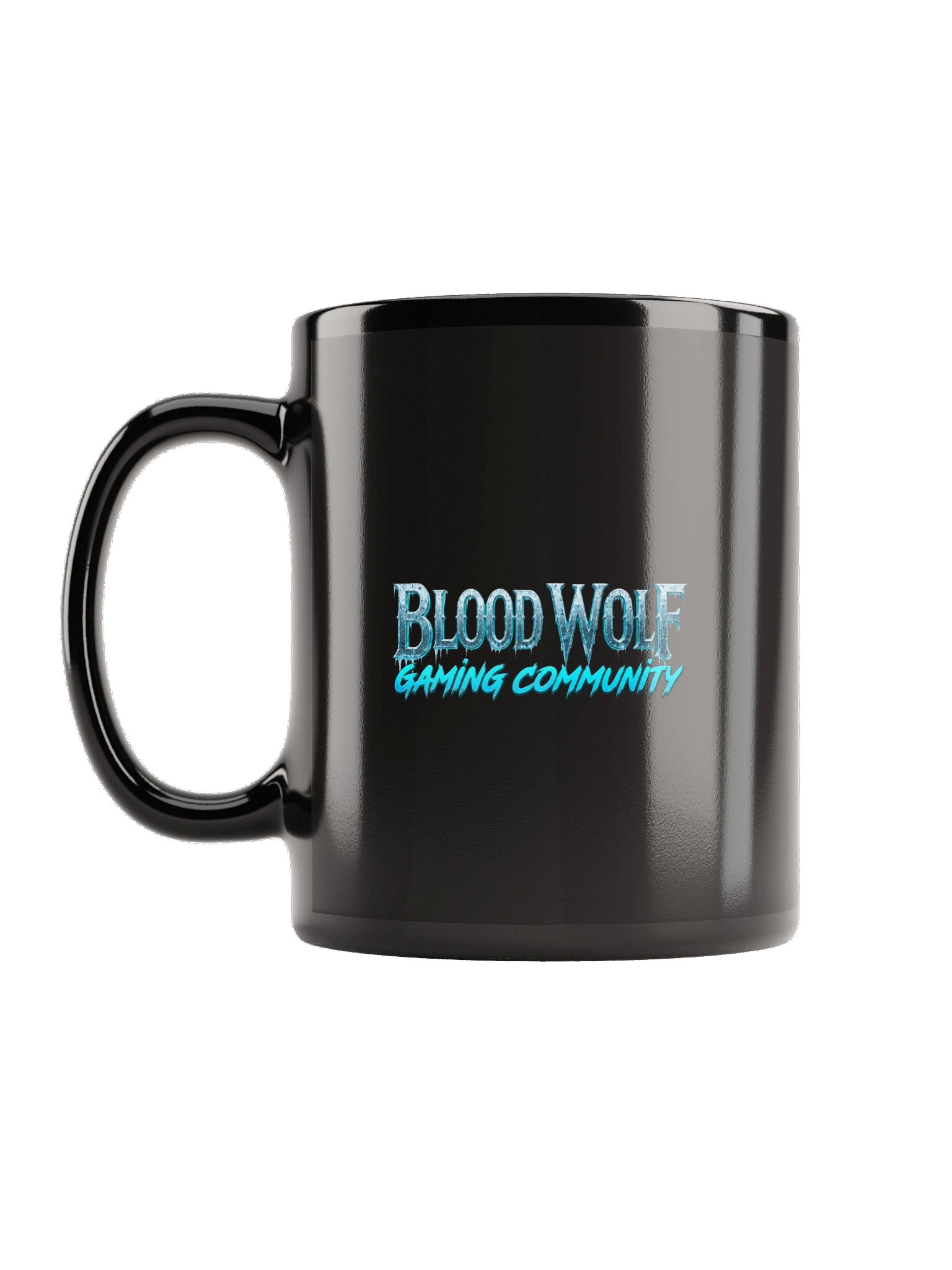 Blood Wolf Gaming Black Glossy Mug product image (1)