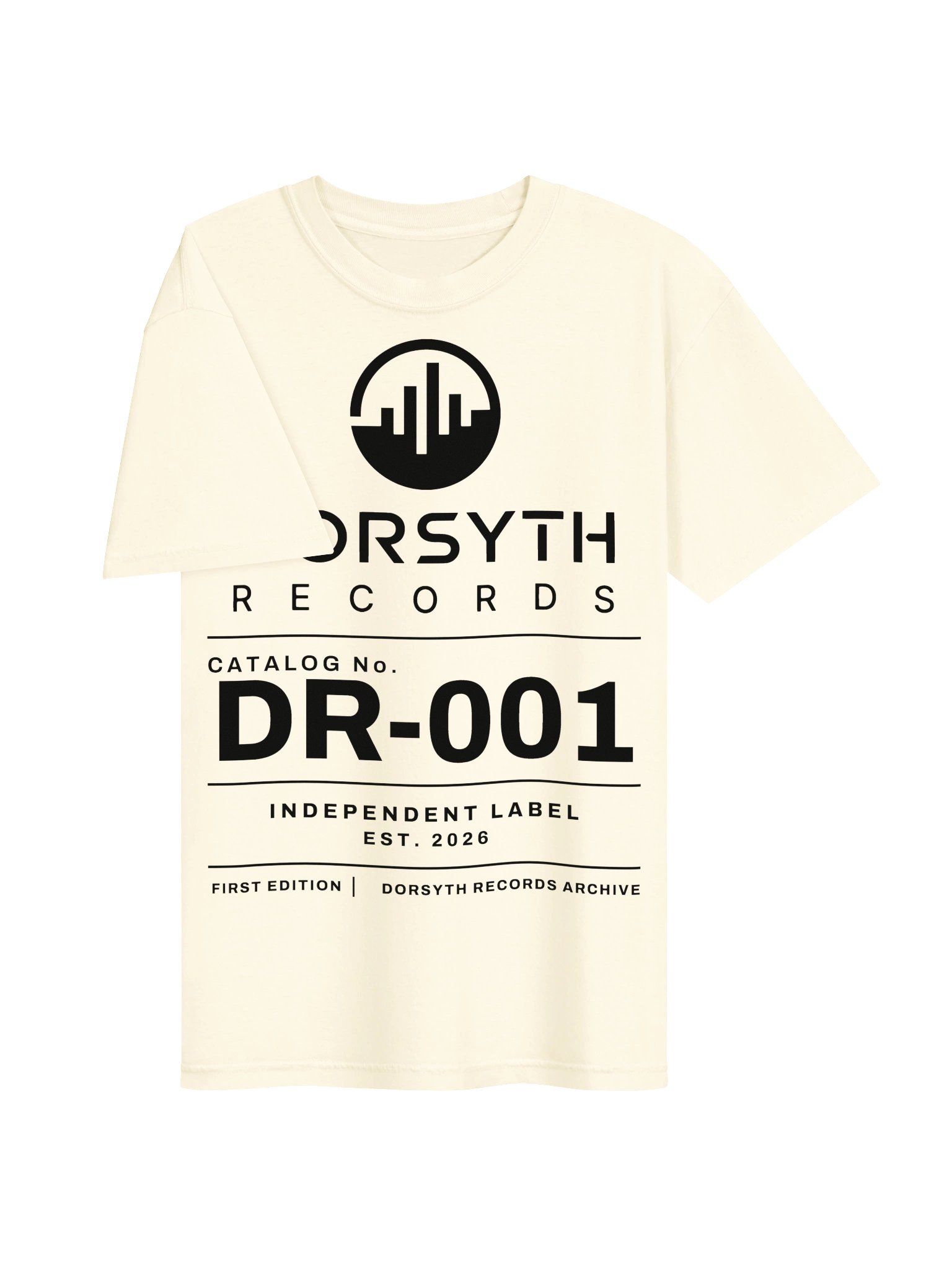 Dorsyth Records — Catalog Tee / 2026 Edition product image (5)