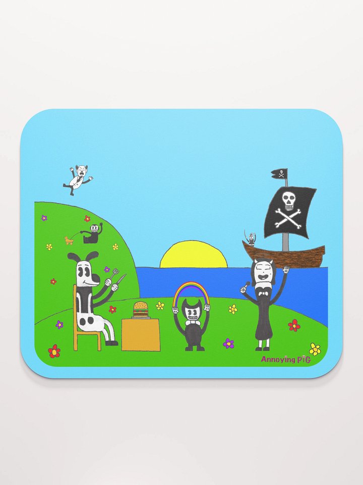 Bendy & Friends Mousepad (Color) product image (2)