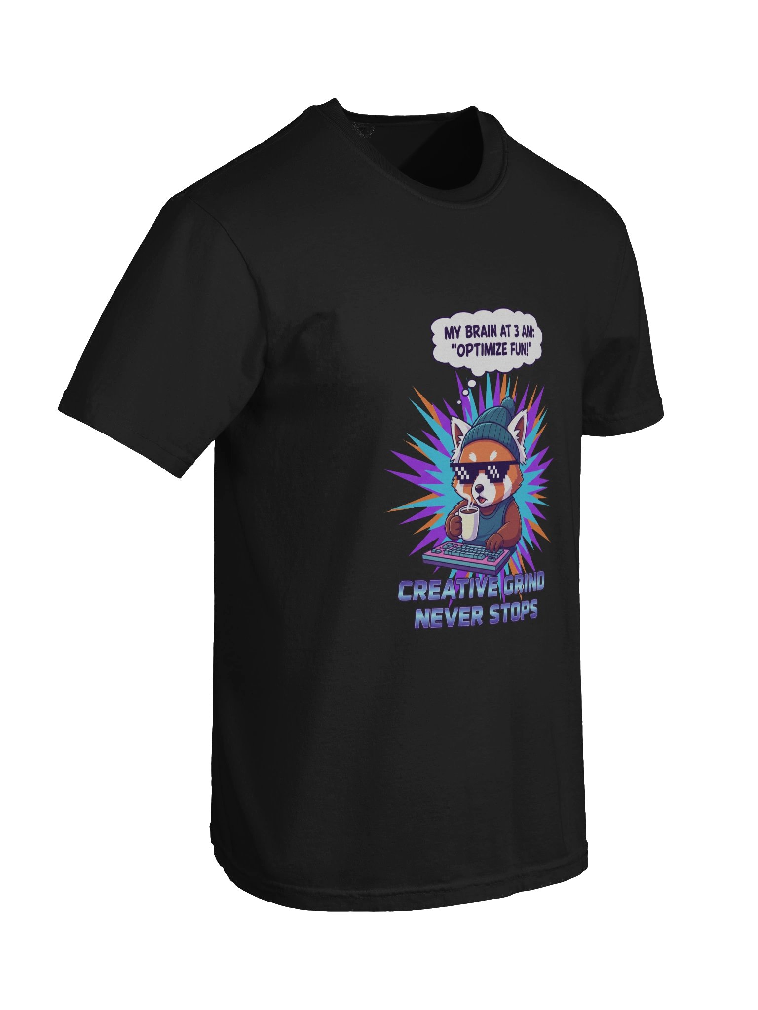 Optimize Fun Red Panda T-Shirt product image (72)