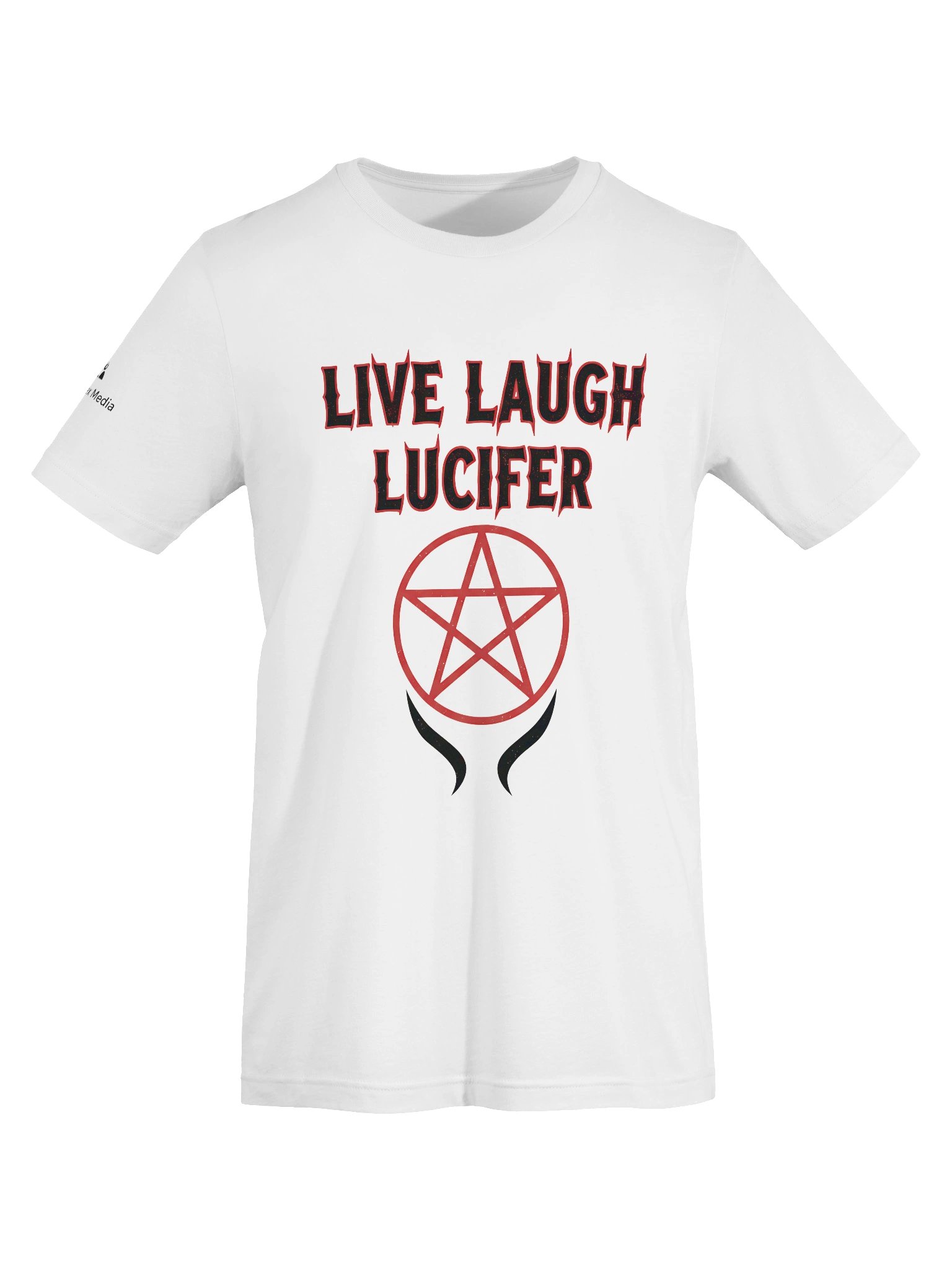 Live Laugh Lucifer 2026 Tee - White product image (8)