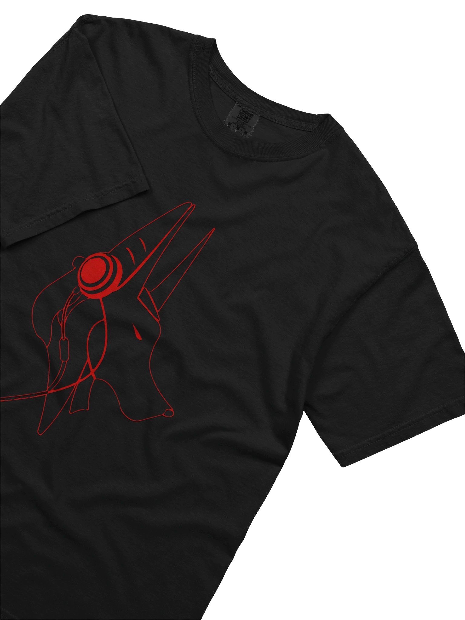 Anubis Tee (Red/Black Logo) product image (5)