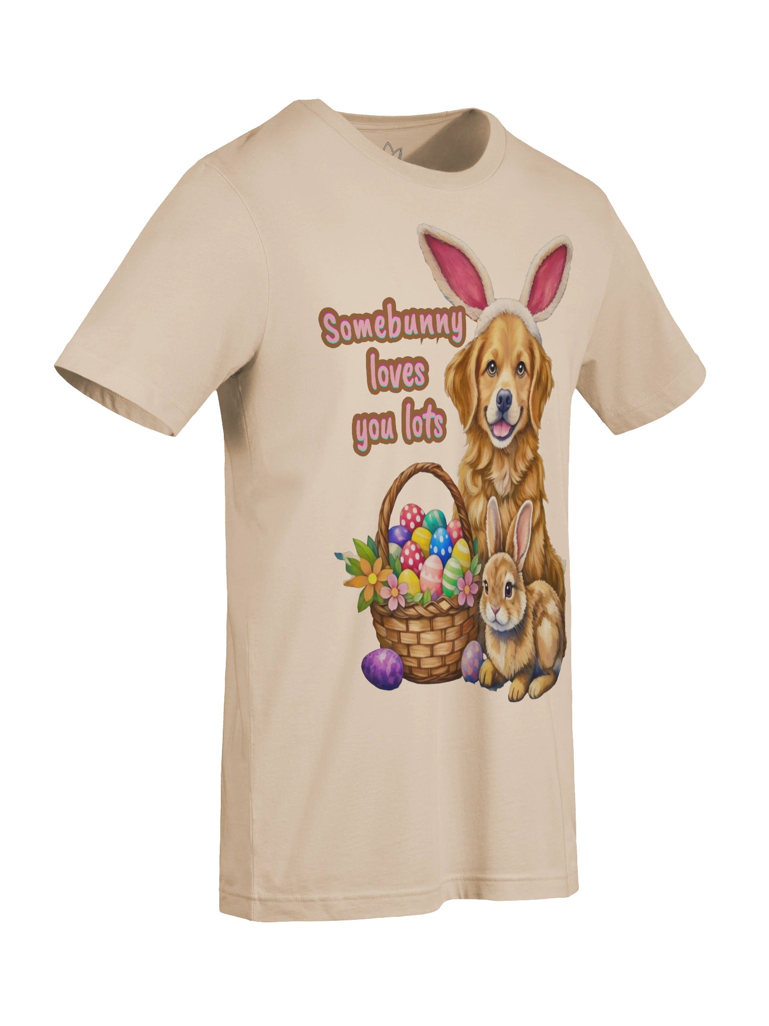 Somebunny Loves You Lots Dog Easter Shirt product image (9)