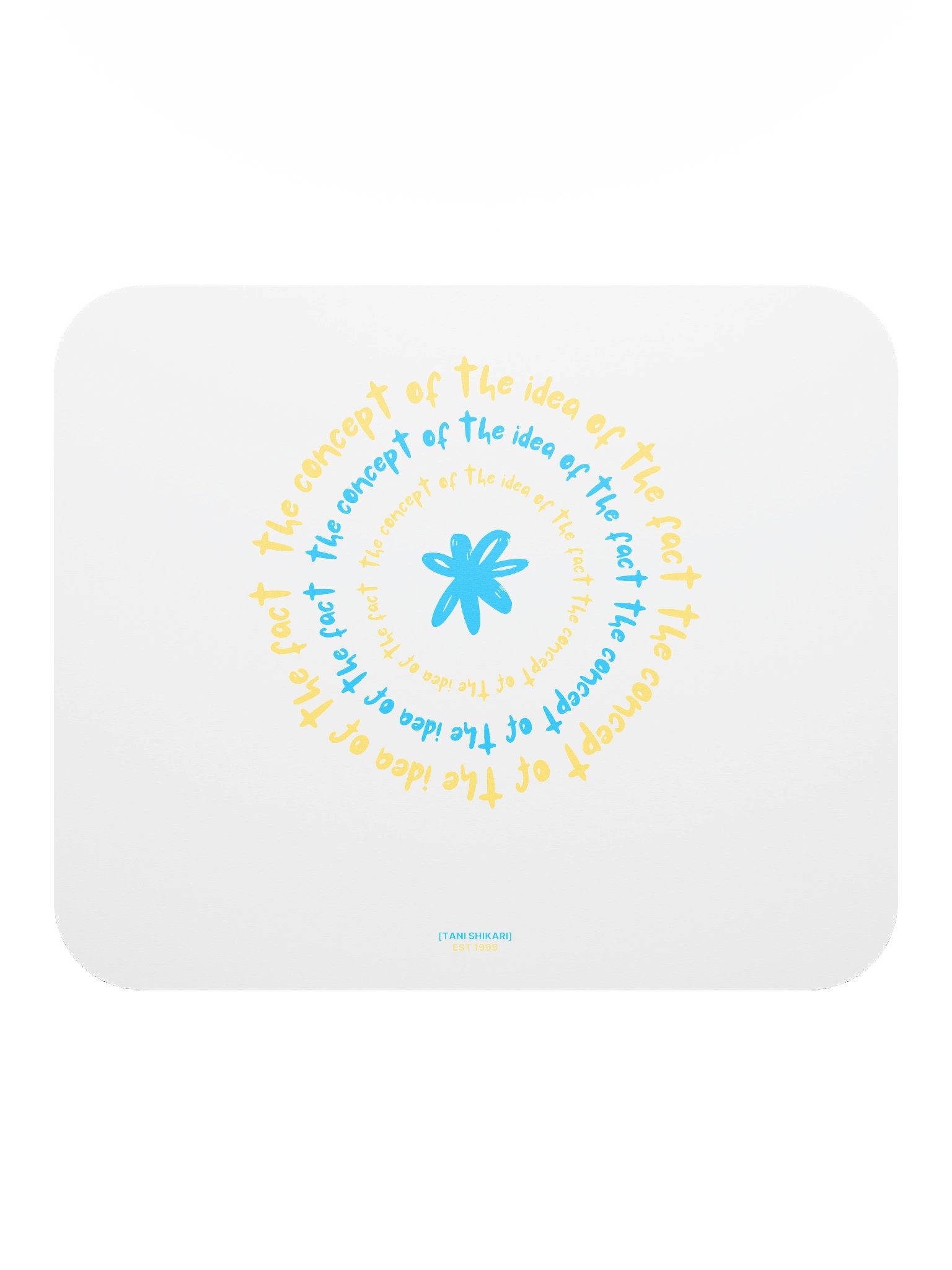 concept of a mousepad (white) product image (2)