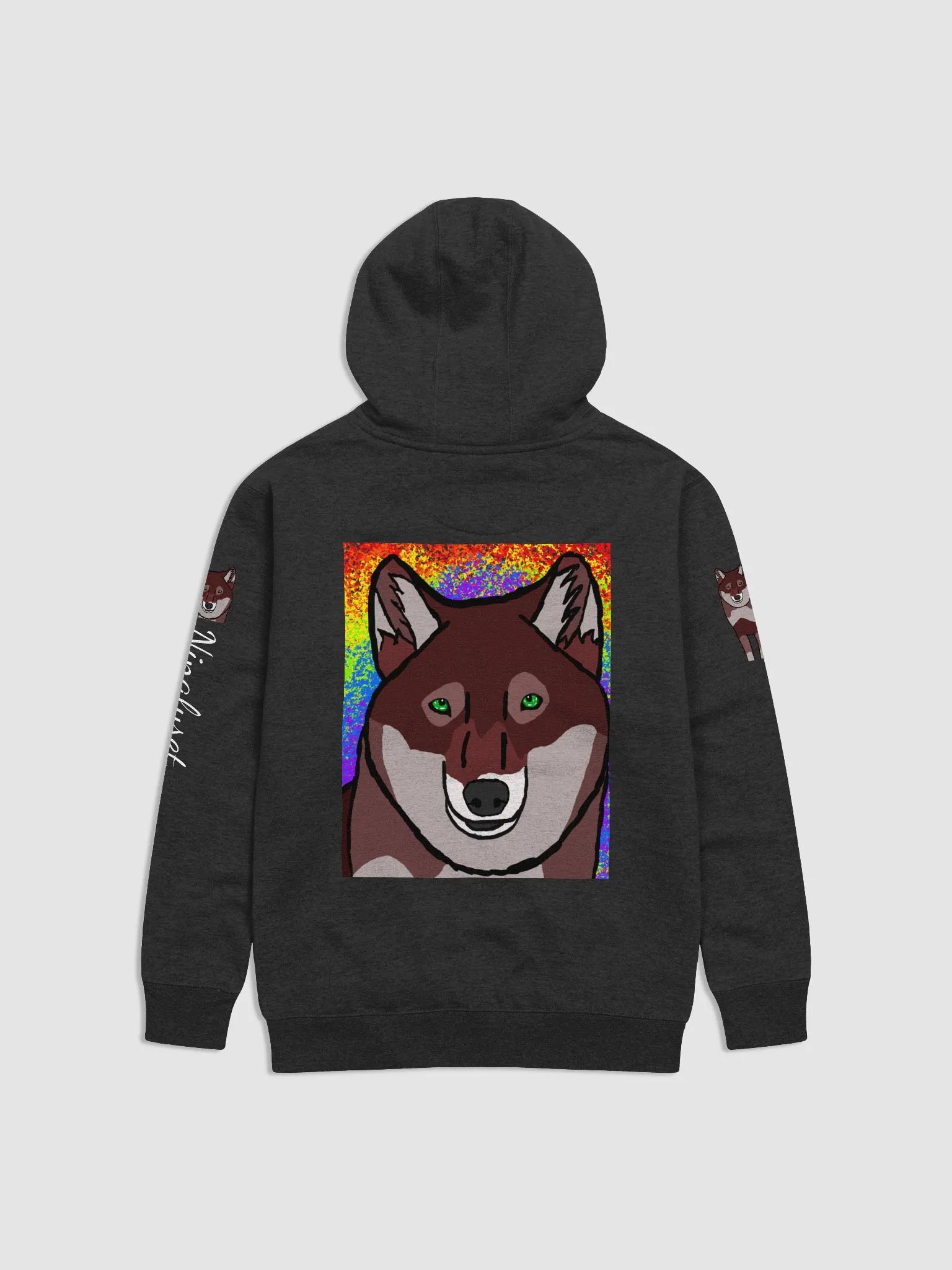Ninalyset Night Wolf Hoodie product image (13)