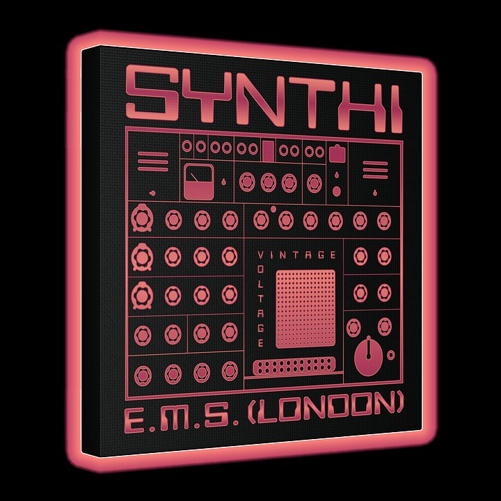 EMS Synthi Canvas Wall Art - AKS VCS3 Electronic Music Studios (Vintage Analog Synthesizer) product image (6)