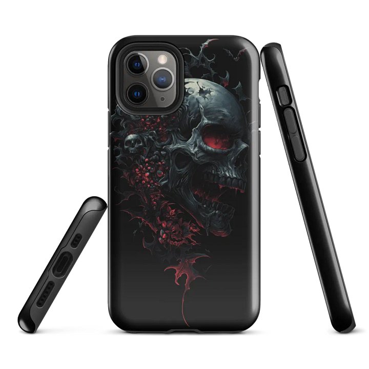 Red Skull Chaos iPhone Tough Case product image (2)