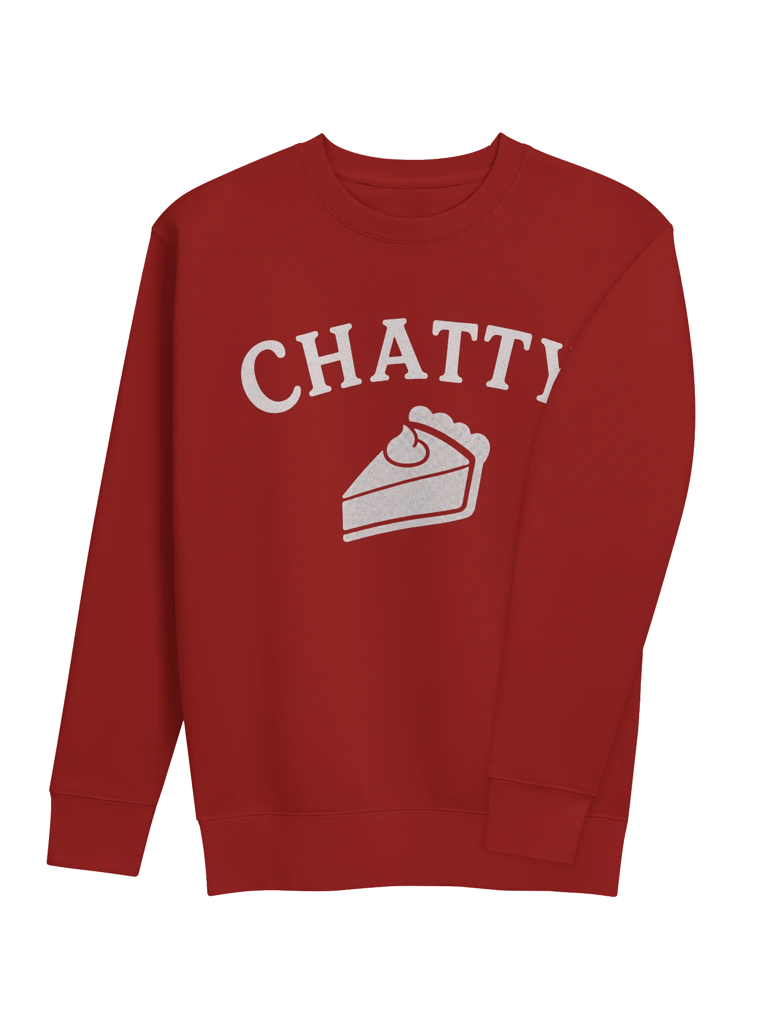 Chatty Pie Premium Sweatshirt | Cozy Chatty Fall Collection product image (4)