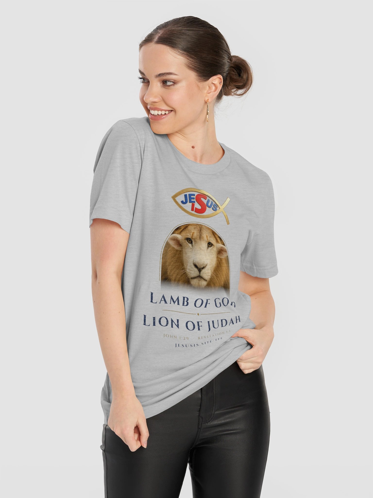 Lamb of God, Lion of Judah | Classic Tee (Light) product image (11)