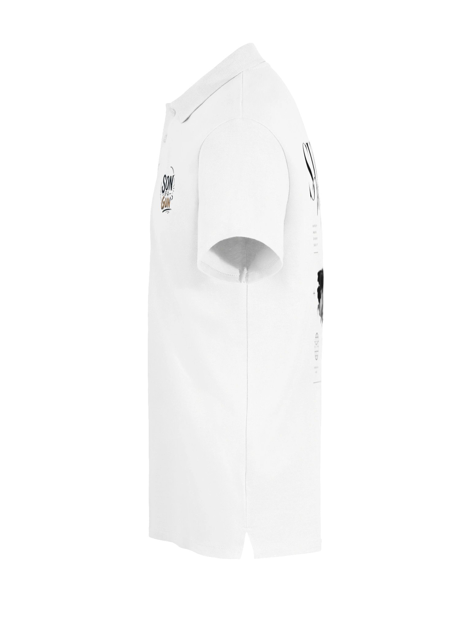 Son of a Gun Hand-Lettered Polo product image (9)