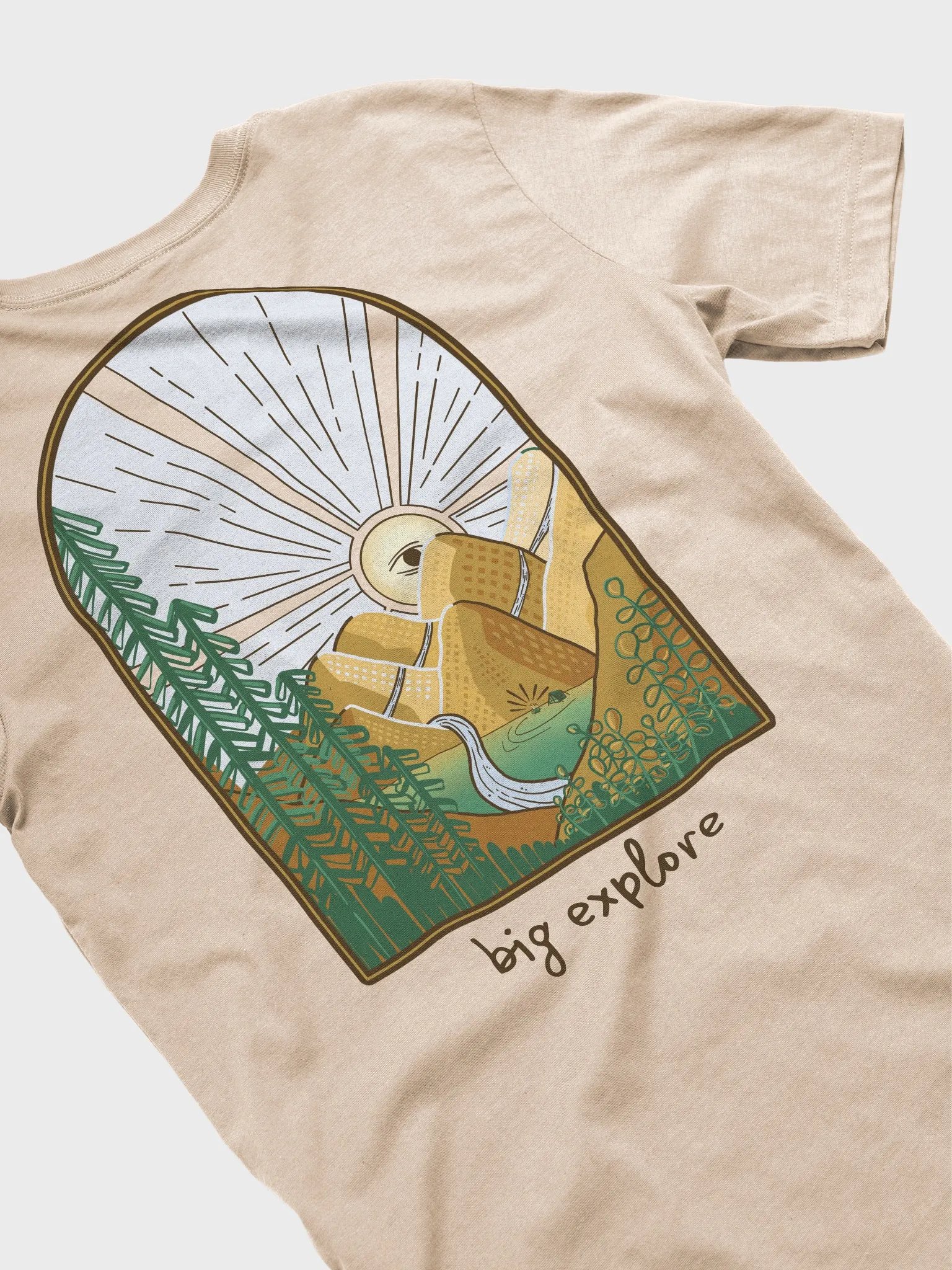 Mountain Adventure (light) - T shirt product image (4)
