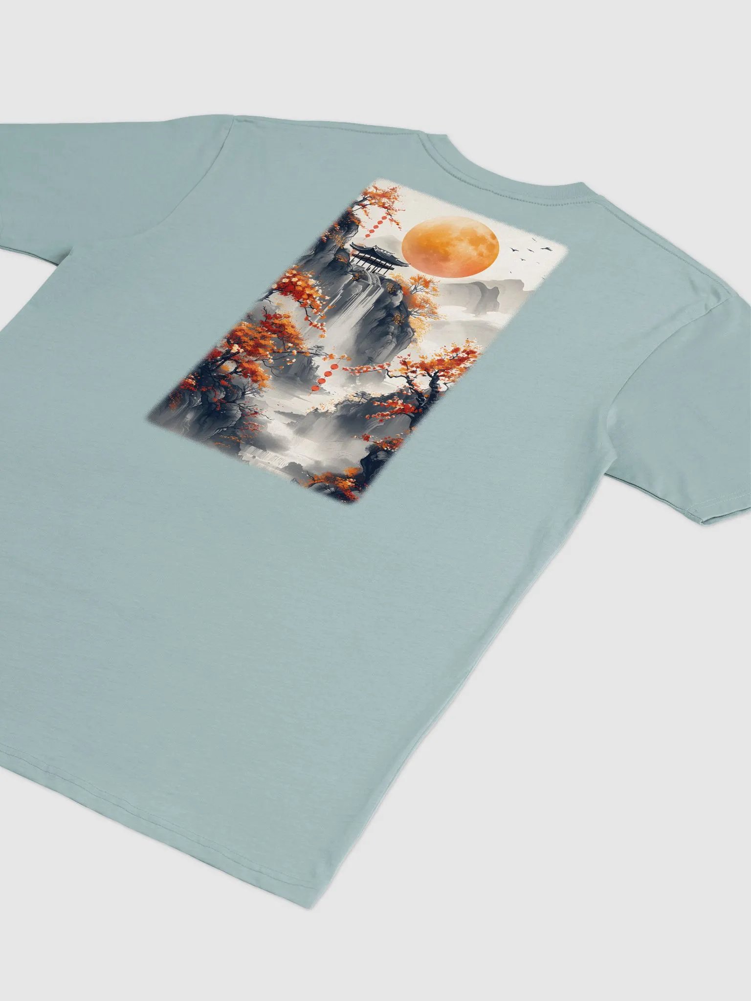 Japanese scene with full moon product image (3)