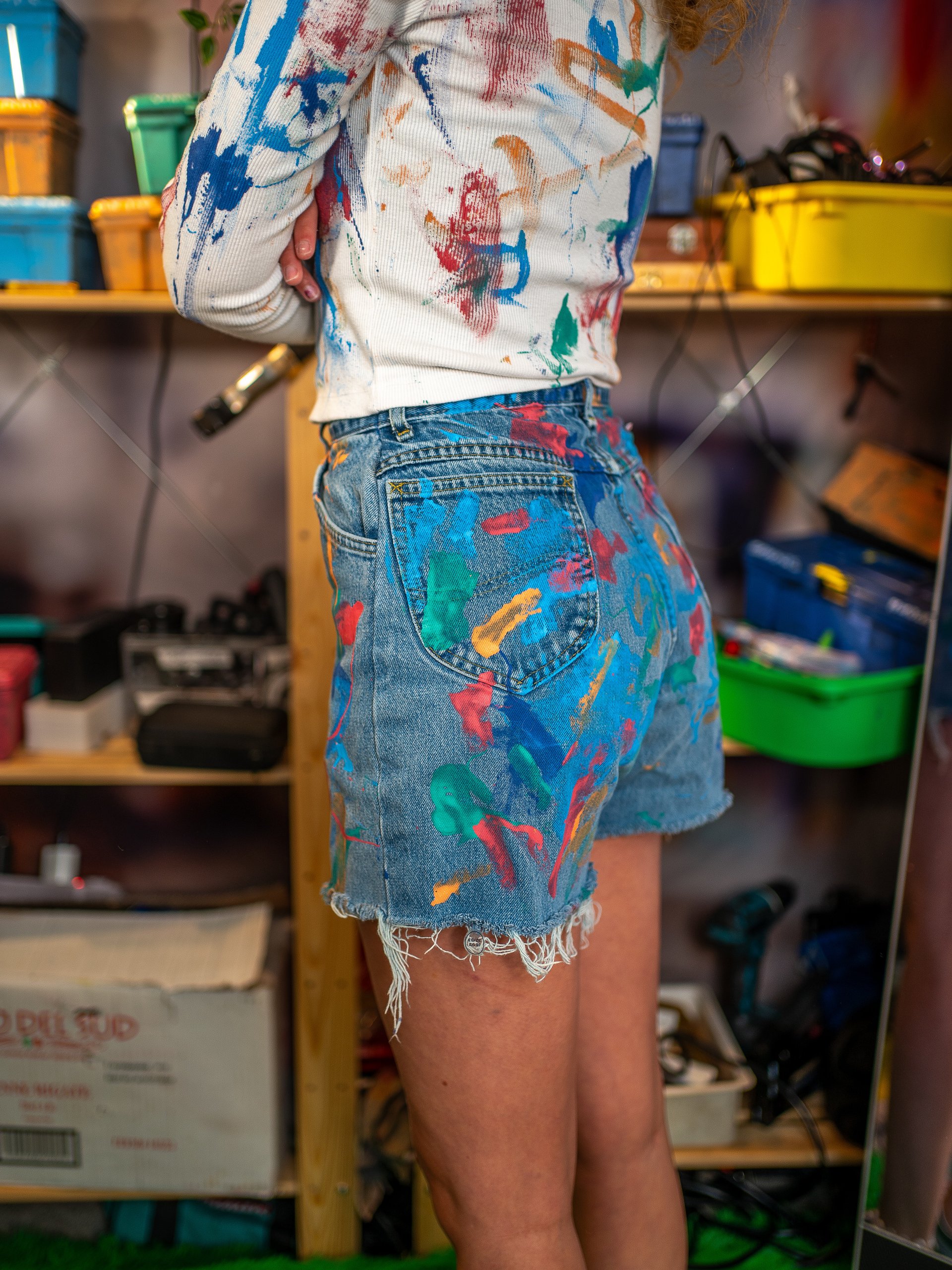 Women's Jean Shorts / Studio Colors product image (3)